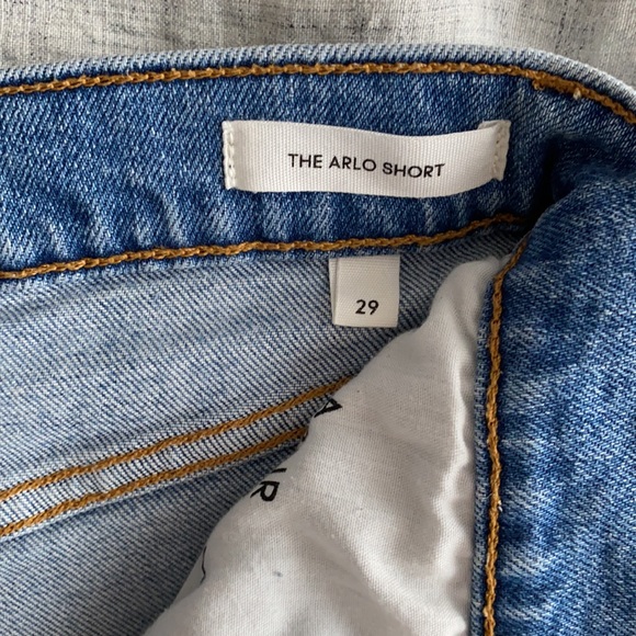 SOLD: Aritzia Jean shorts - Picture 3 of 4